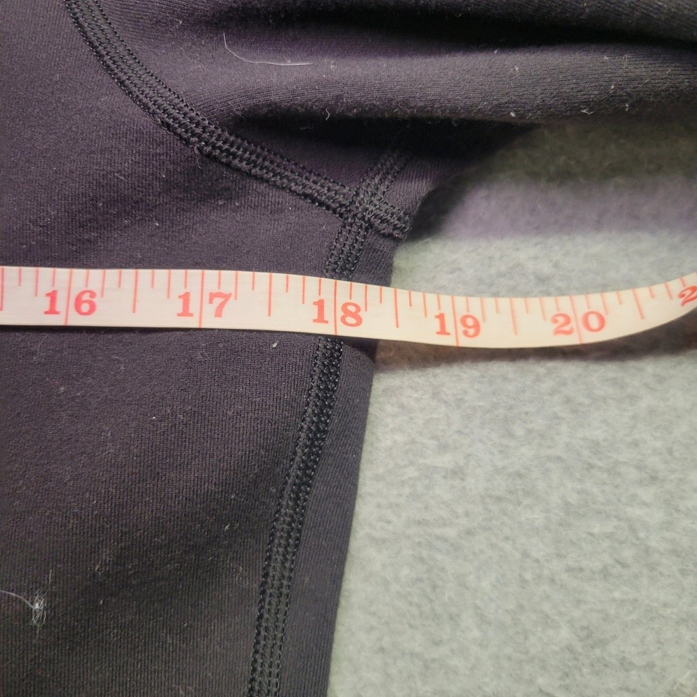 Lululemon Full Zip Hoodie Black Fleece Namaskar Jacket Womens 6 Gym Running - Picture 7 of 13
